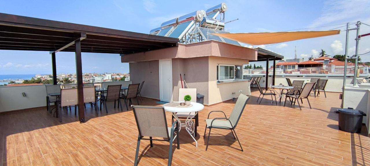 Sea Star Apartments Kallikratia Nea Kallikrateia Экстерьер фото