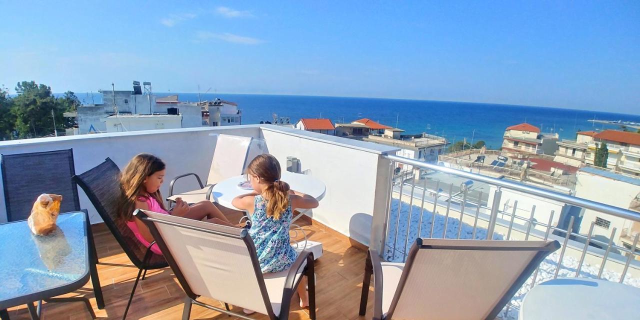 Sea Star Apartments Kallikratia Nea Kallikrateia Экстерьер фото
